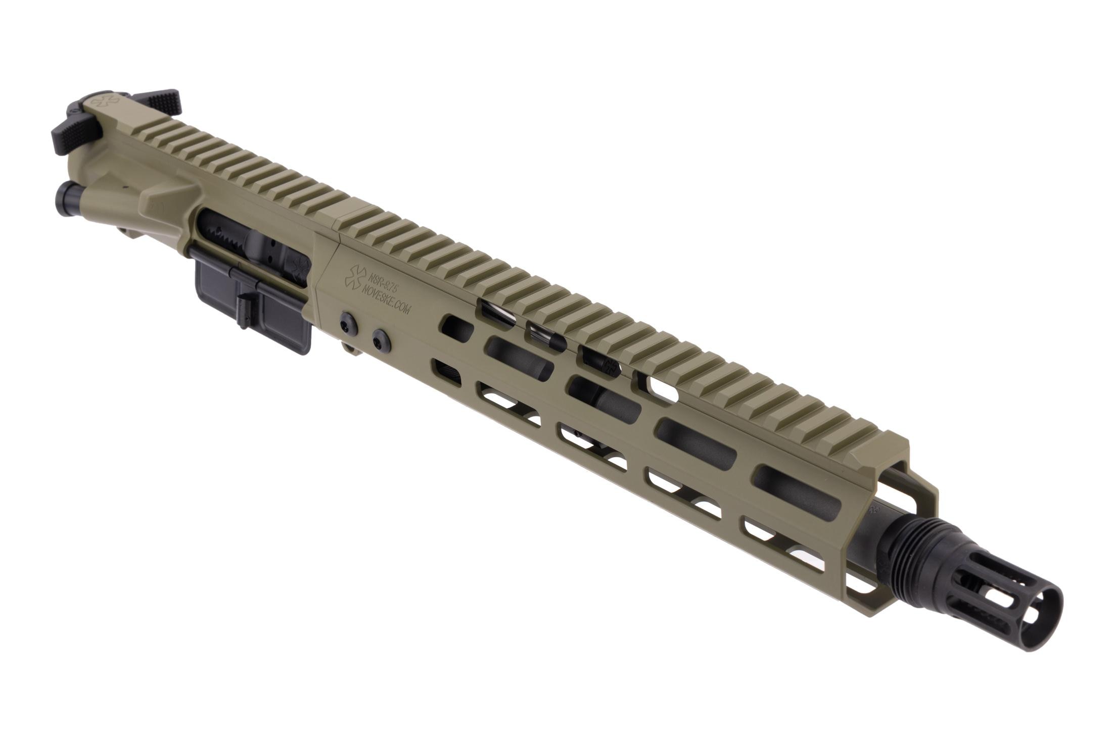 Noveske Rifleworks N4 Shorty Complete AR-15 Upper Receiver - 300 Blackout - 10.5" - Bazooka Green